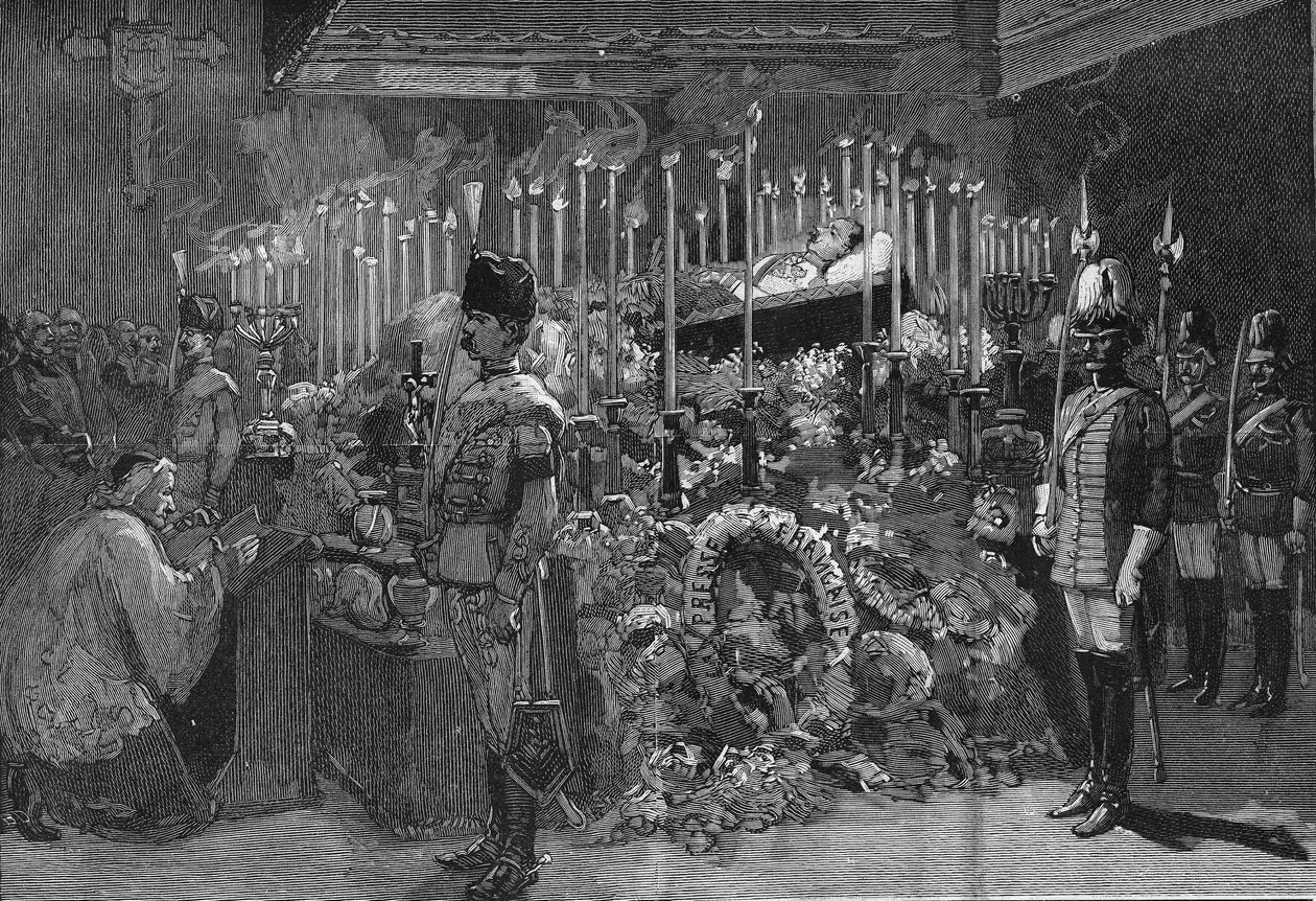 Vienne 1889 : la chapelle ardente de l