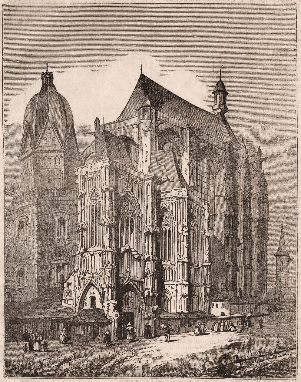 Vue de la cathédrale d