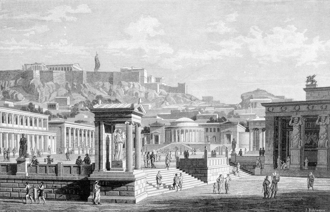 Vue du centre-ville d