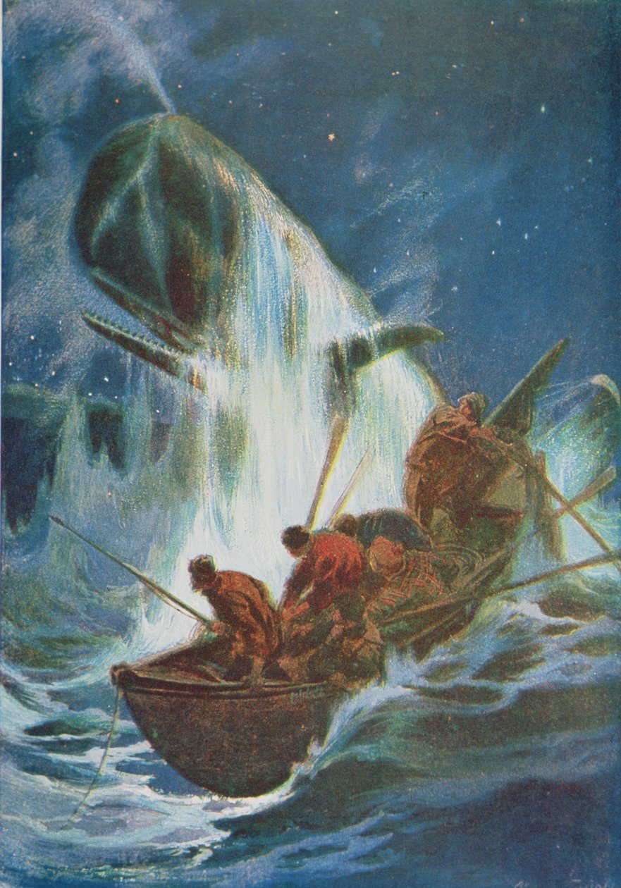 Chasse à la baleine - Unknown artist
