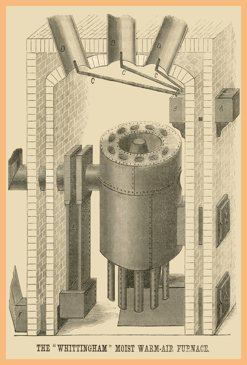Fournaise chaude à air humide de Whittingham - Unknown Artist