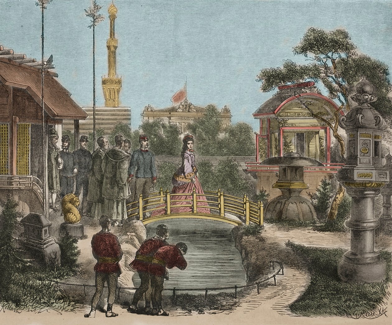 Exposition universelle de 1873 à Vienne en Autriche - Franz Joseph I d