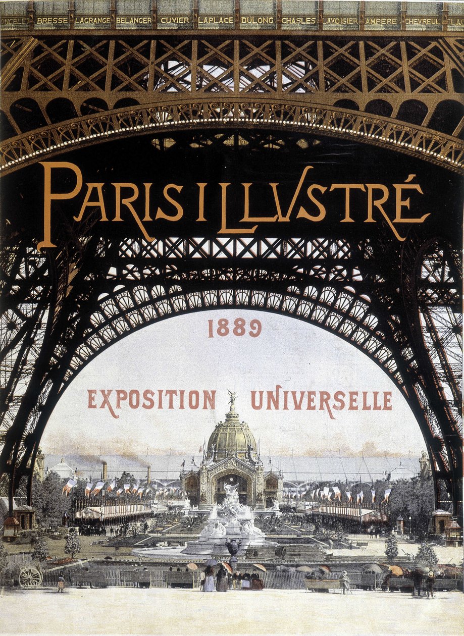 Exposition universelle à Paris en 1889 dans « Paris illustré ». - Unknown artist
