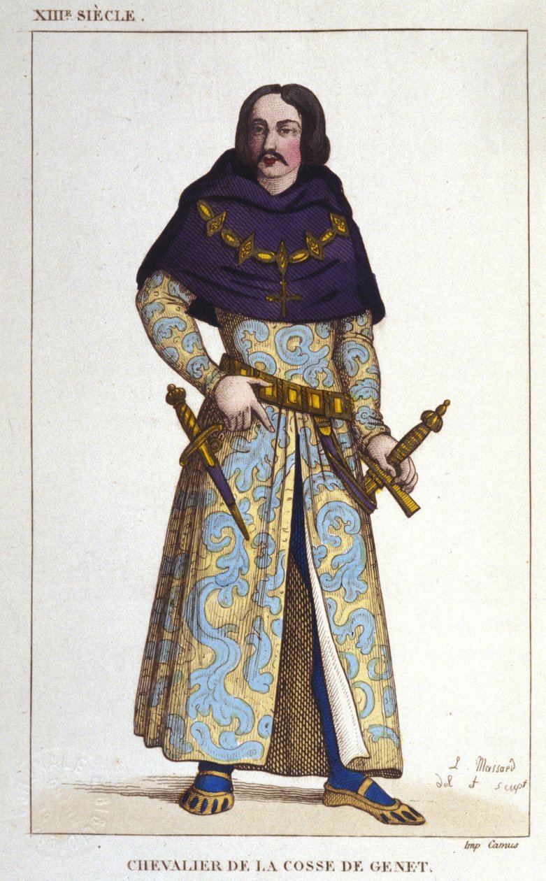 Costume de Chevalier de la Cosse de Genet postérieur à l