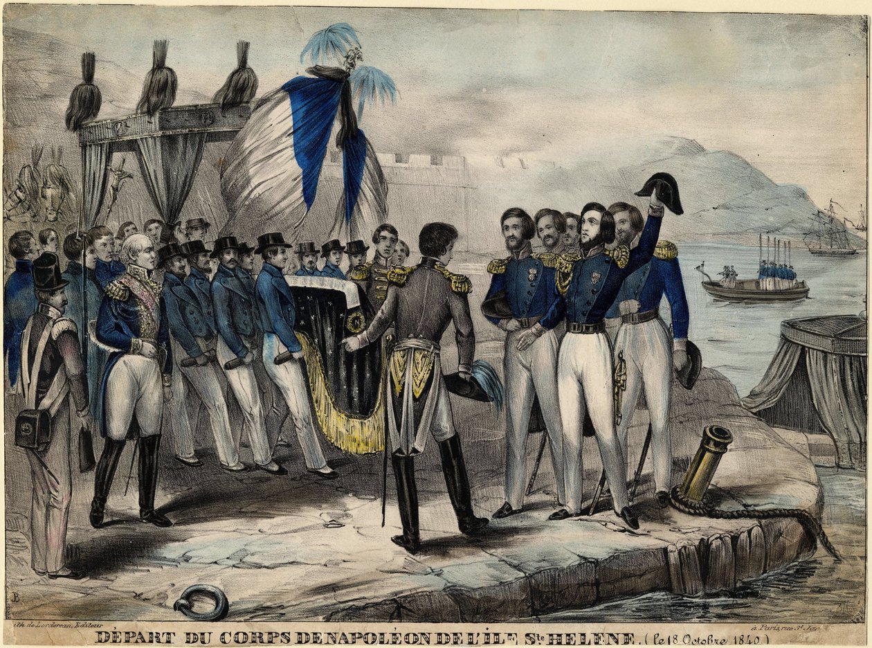 Départ du corps de Napoléon de l