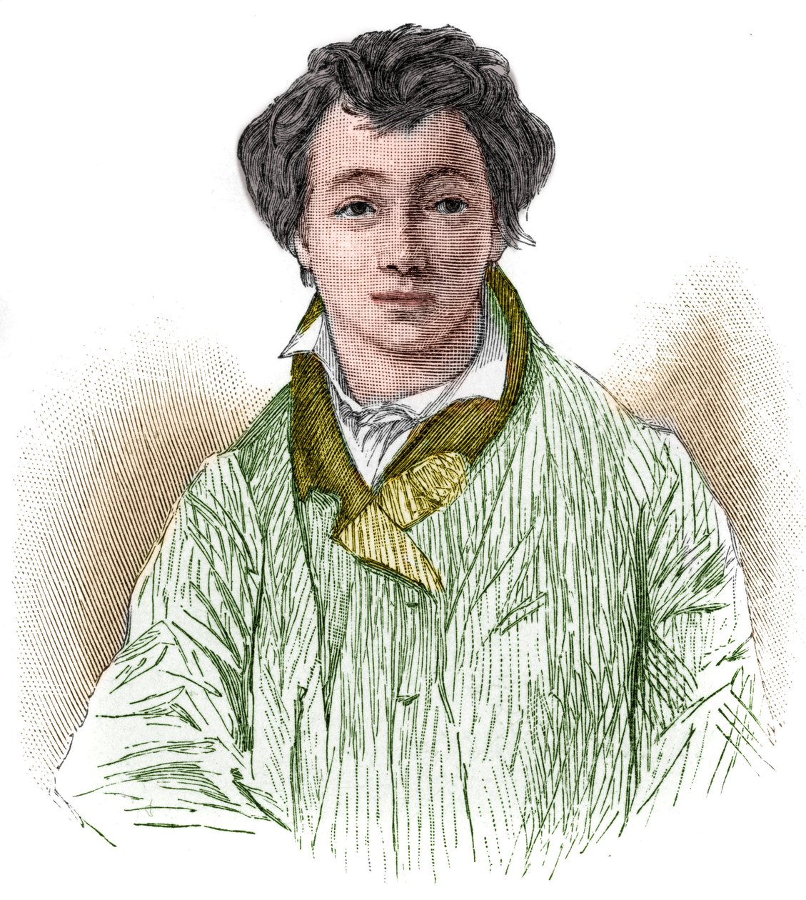 Portrait de Christian Johann Heinrich Heine (1797-1856), poète et journaliste allemand. - Unknown artist