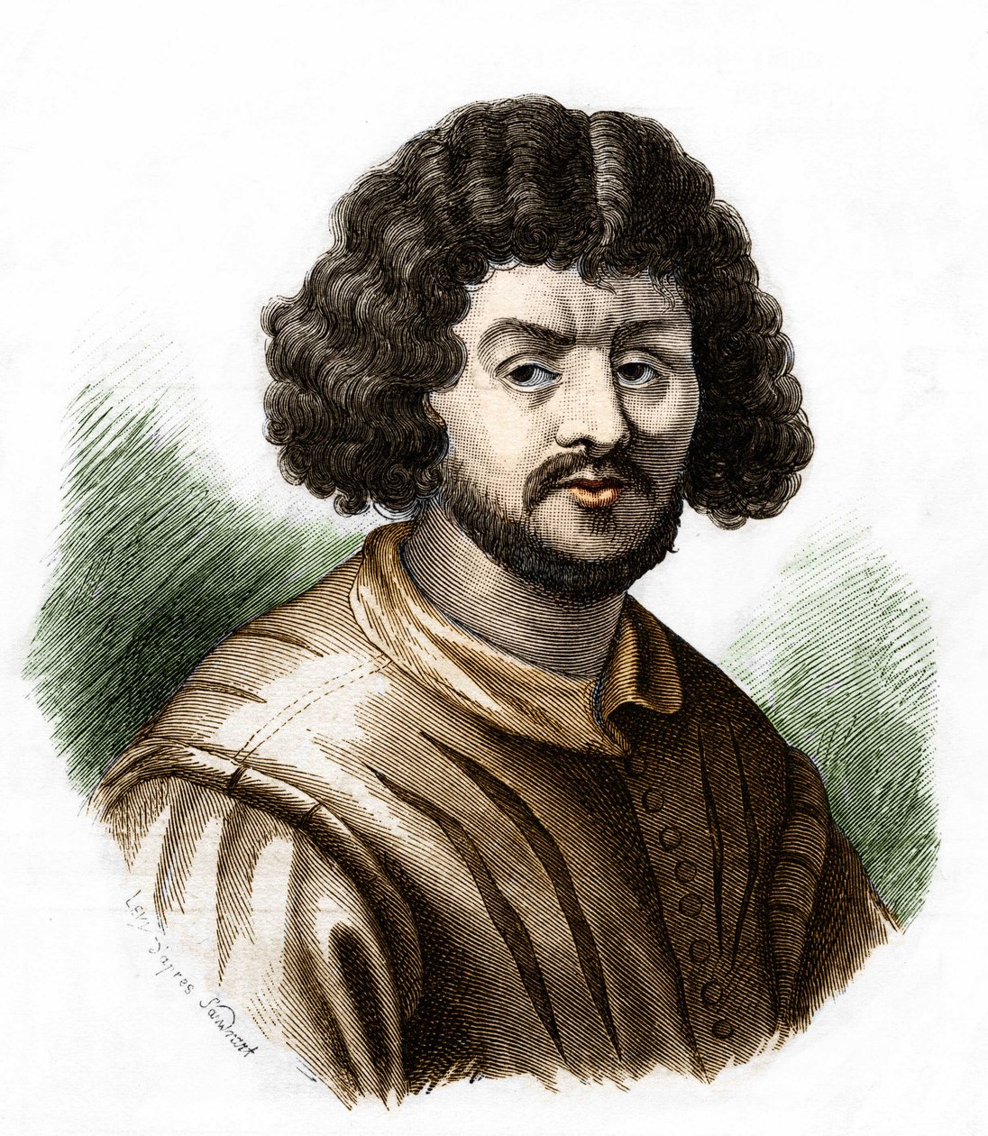Portrait de Claude Gellée, dit le Lorrain (1600-1682), peintre français - Unknown artist