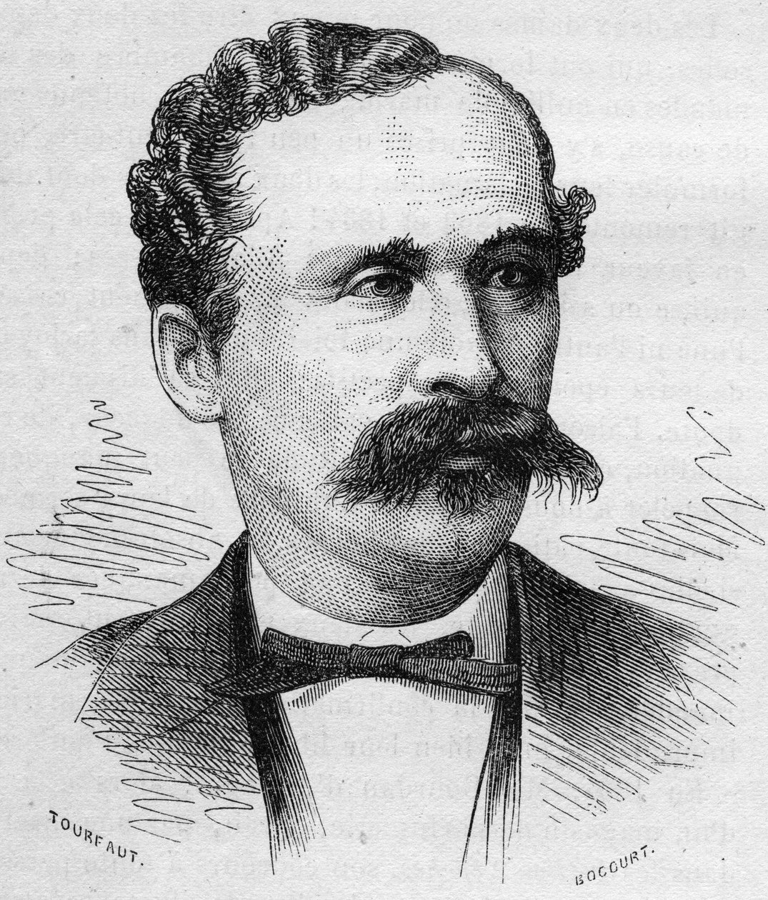 Portrait du docteur Gustave Nachtigal, médecin allemand du XIXe siècle - Unknown artist
