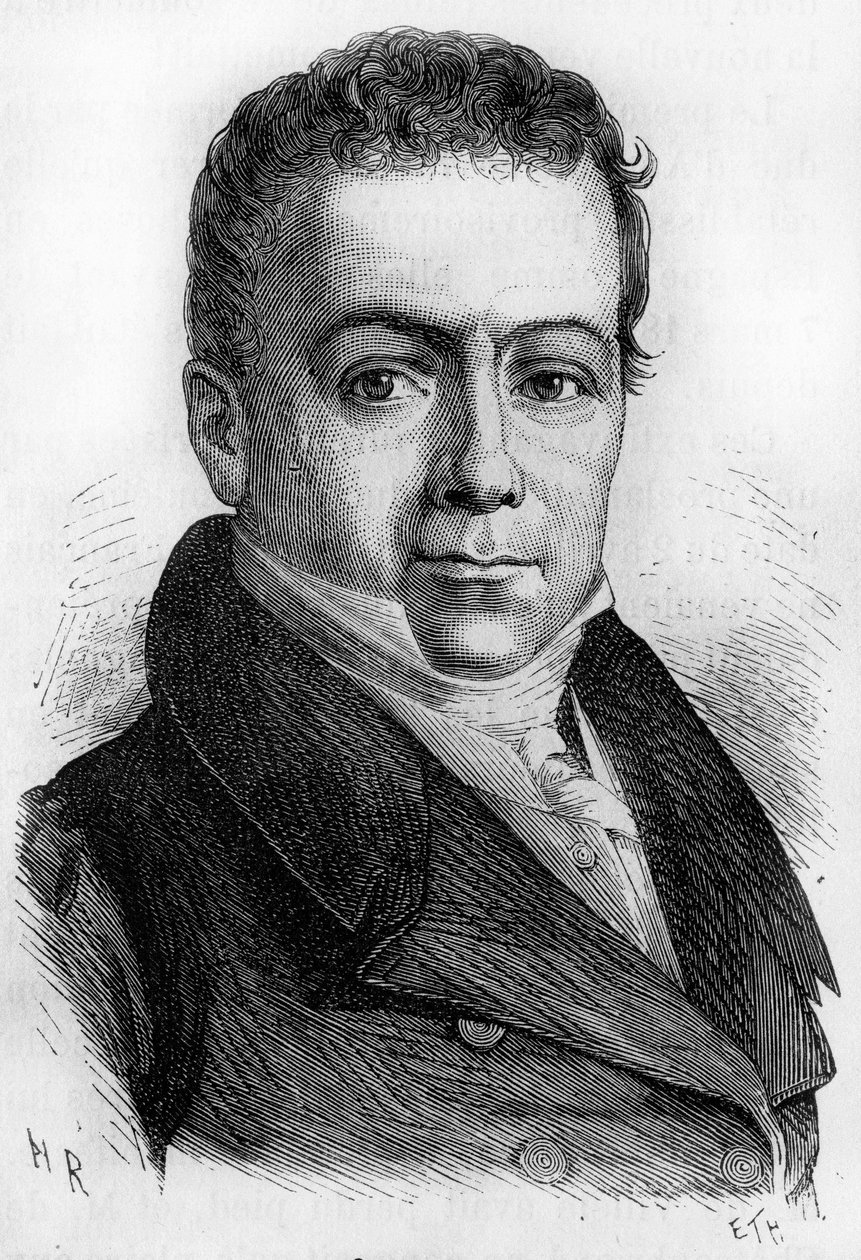 Portrait de Gabriel Julien Ouvrard. Financier français (1770-1846) - Unknown artist