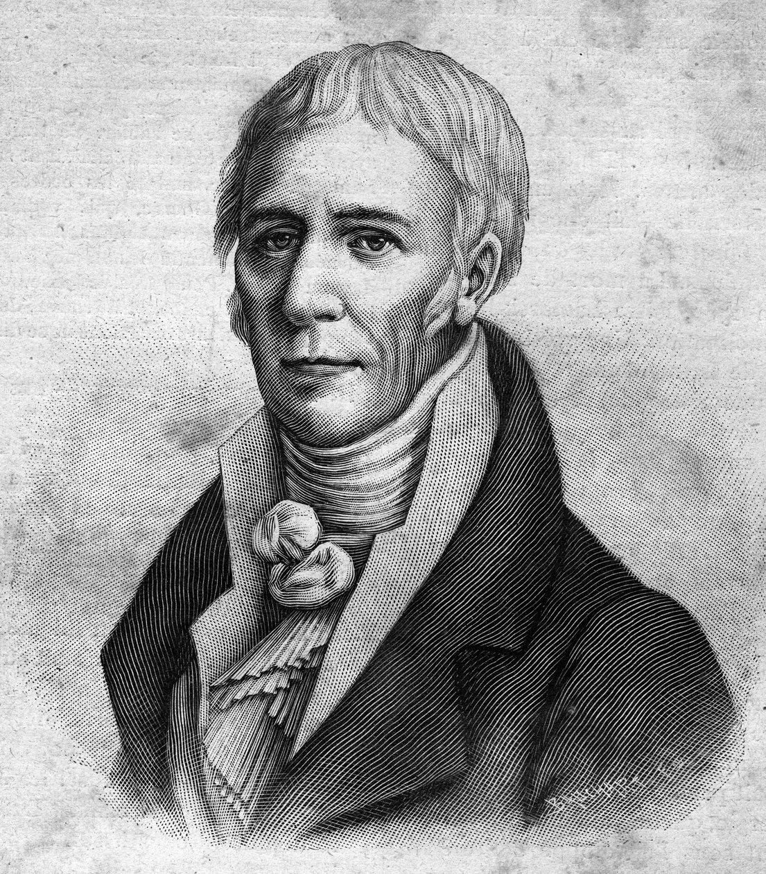 Portrait de Jean Baptiste Lamarck (1744-1829) - dans « Les Contemporains », fin du 19ème siècle - Unknown artist