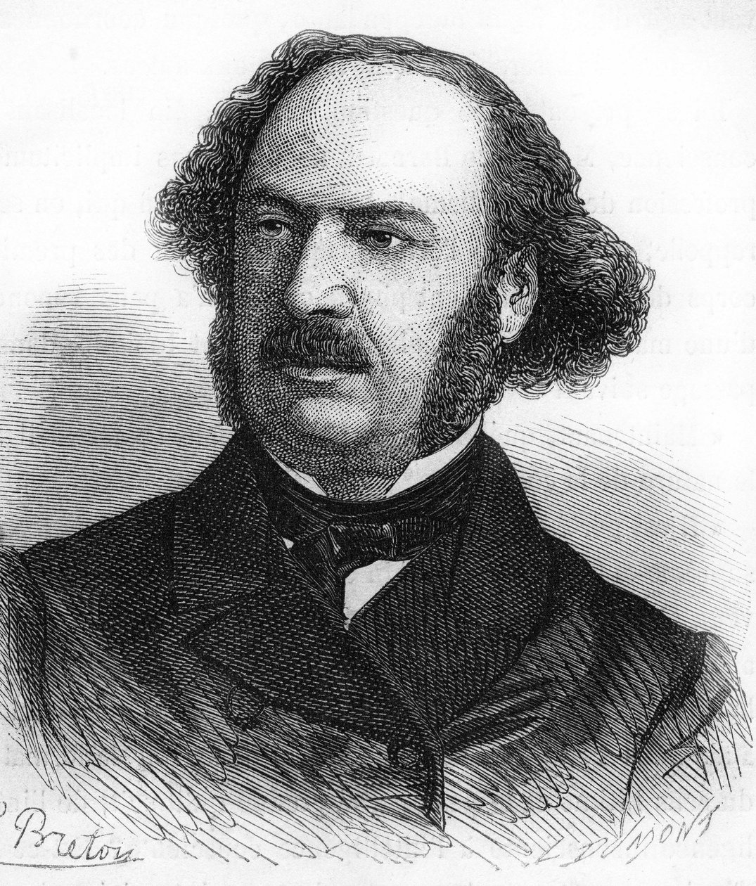 Portrait de Jules François Simon Suisse, dit Jules Simon. Homme politique français (1814-1896) - Unknown artist