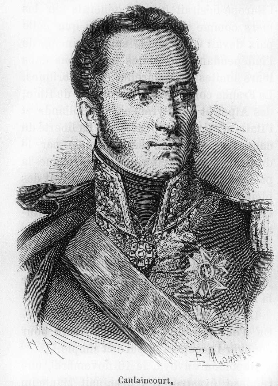 Portrait du Marquis de Caulaincourt (1773-1827), Duc de Vicence, général et diplomate français. - Unknown artist