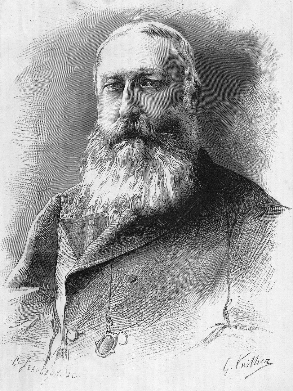 Portrait de Léopold II (1835-1909). Roi des Belges (1865-1909). - Unknown artist