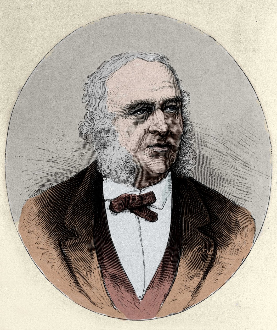 Portrait de Paul Broca (1824-1880), chirurgien et anthropologue français - Unknown artist