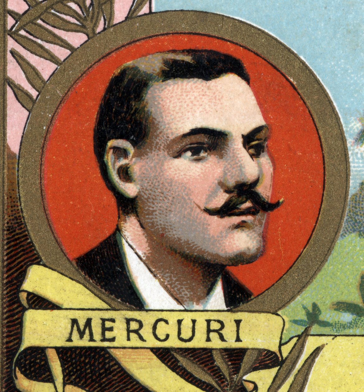 Portrait de Toussaint MERCURI second de la mission Behagle en 1893 - Unknown artist