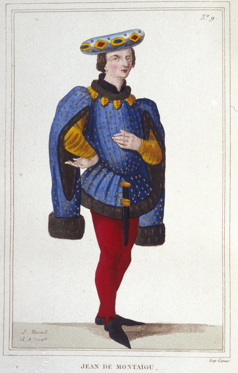 Portrait de Jean de Montaigu. Homme d