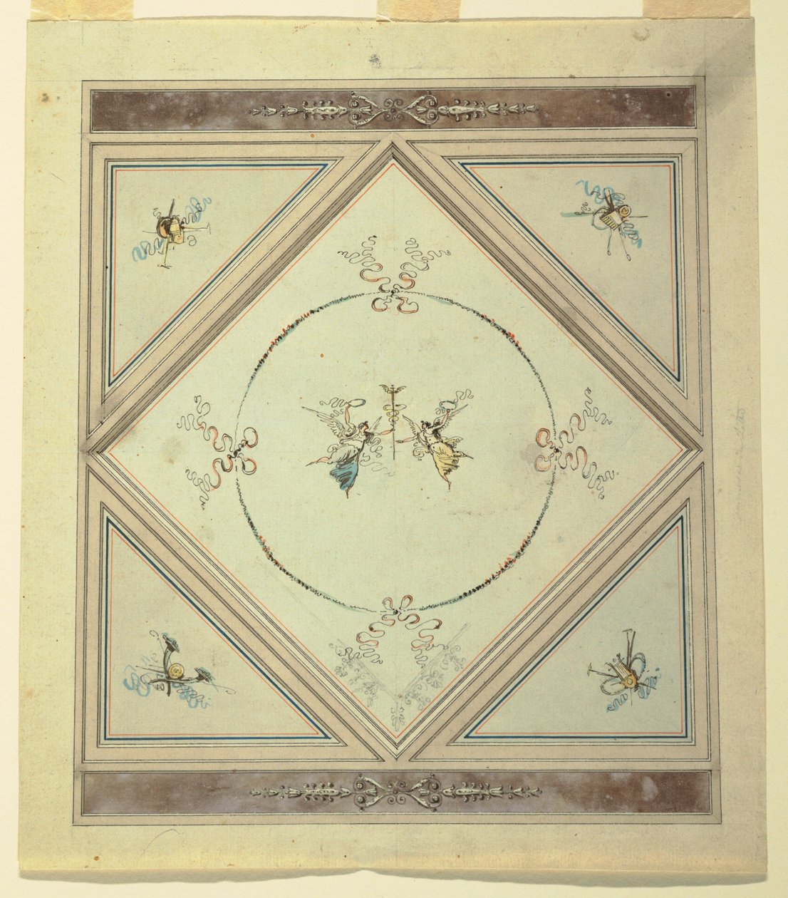 Dessin, plafond d