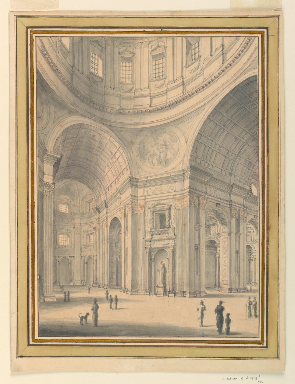 Dessin, intérieur d