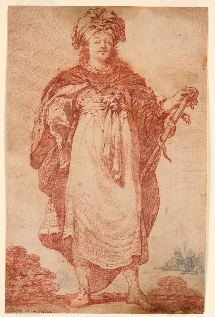 Dessin, Cléobole, vers 1650 - Unknown artistUnknown artist
