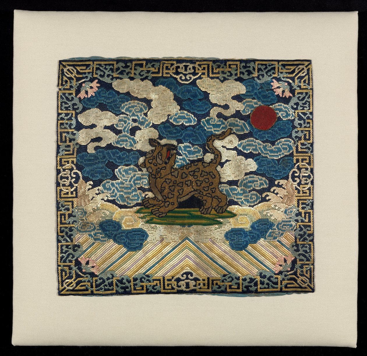 Insigne de grade militaire avec léopard (CBL C 3315) - Unknown artistUnknown artist