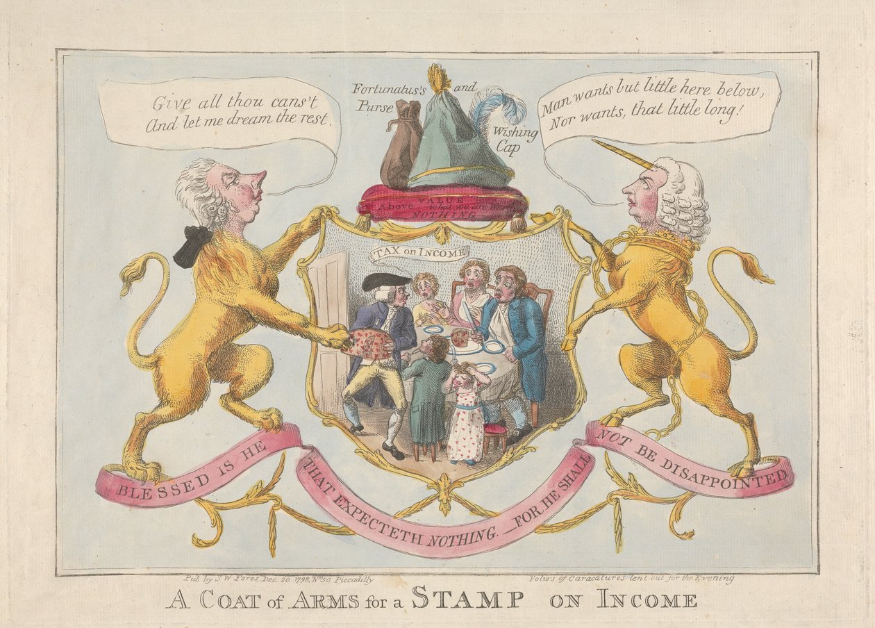 Un Blason pour un Timbre sur le Revenu - Unknown artist