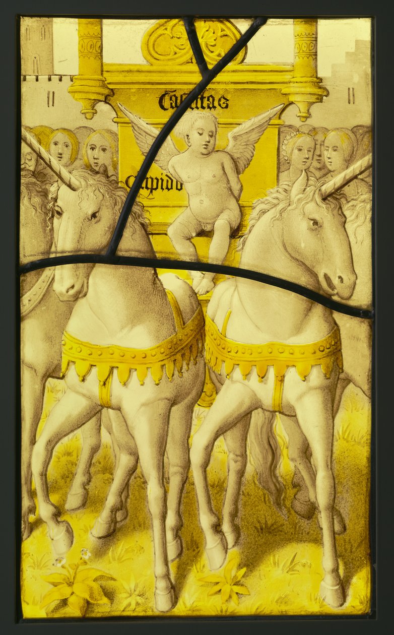 Un fragment du Triomphe de la chasteté sur l