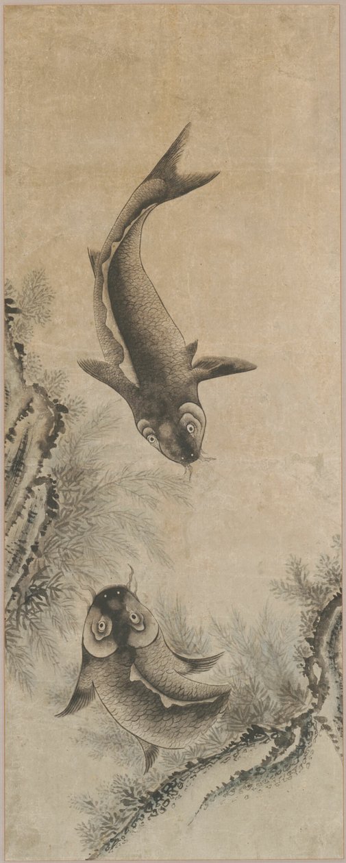 Une paire de carpes - Unknown artist
