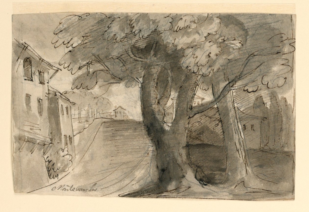 Une rue à Montevarchi, près d