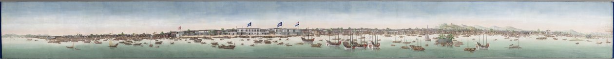 Vue de Canton - Unknown artist