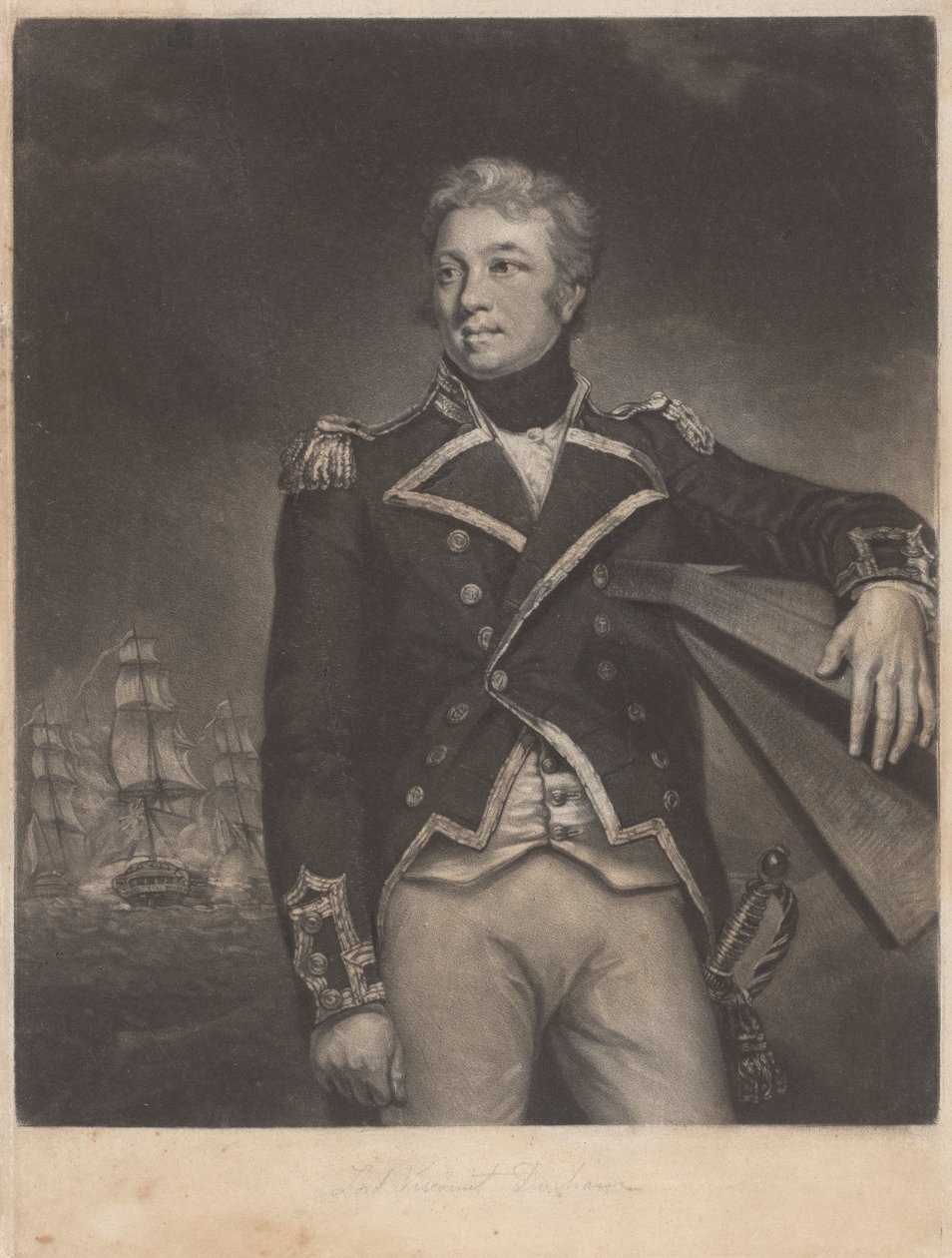 Amiral Sir Philip Charles Henderson Calderwood Durham - Unknown artist