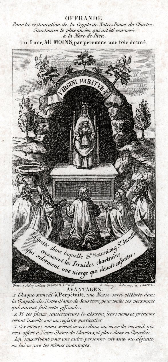 Adoration de la Vierge Marie - Unknown artist