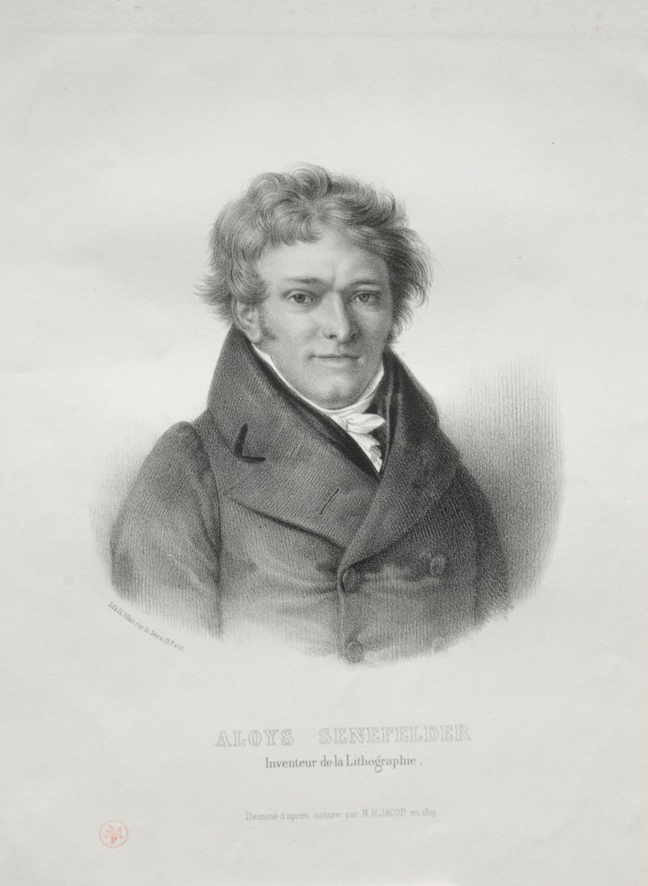 Aloys Senefelder - Unknown artist