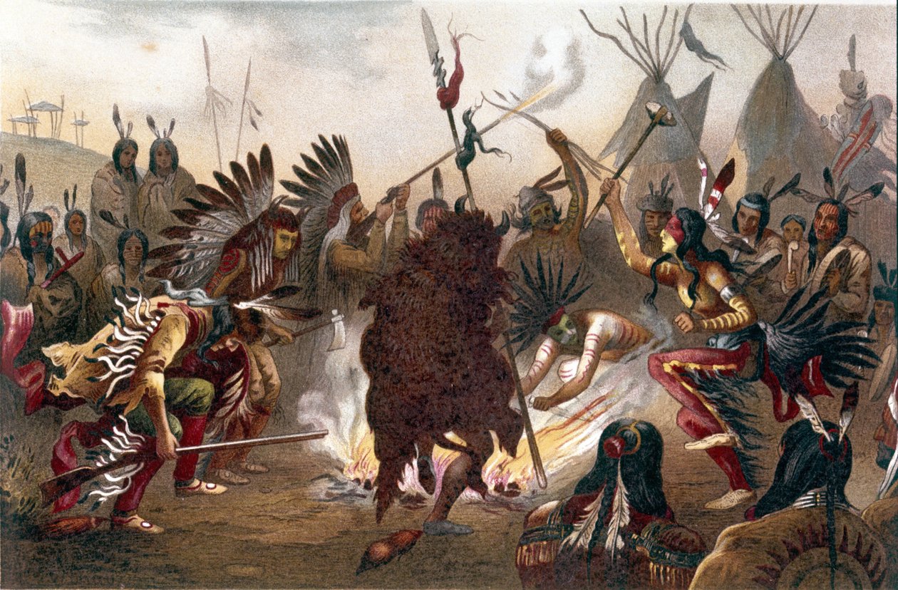 Rituel des Indiens d