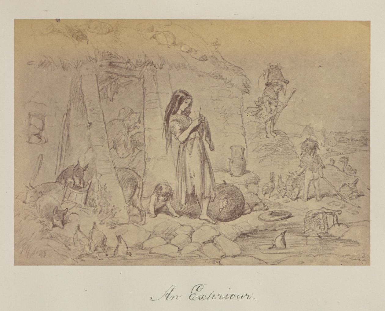 Un extériorité (sic). - Unknown artist