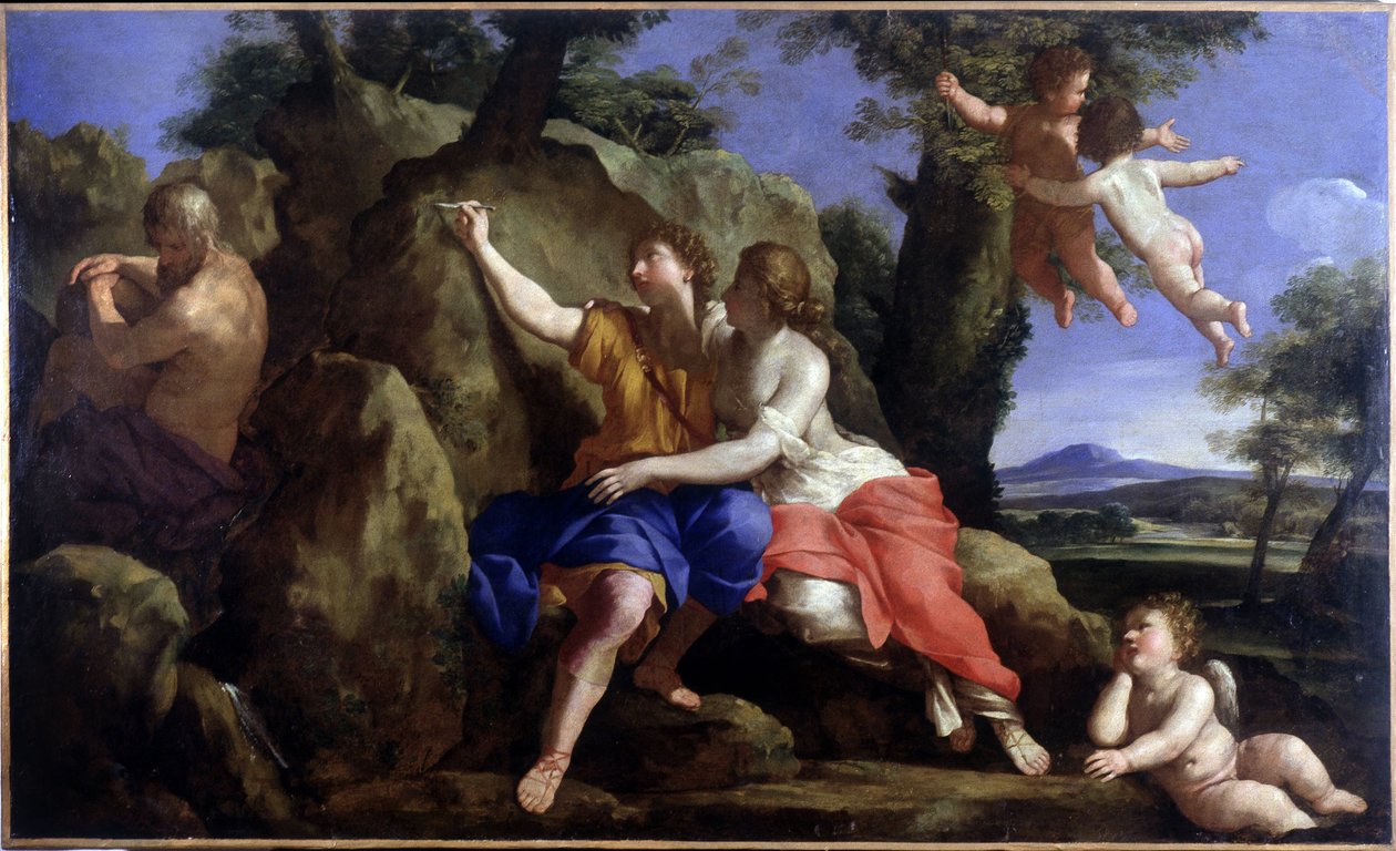 Angélique et Médor, anonyme - Unknown artist