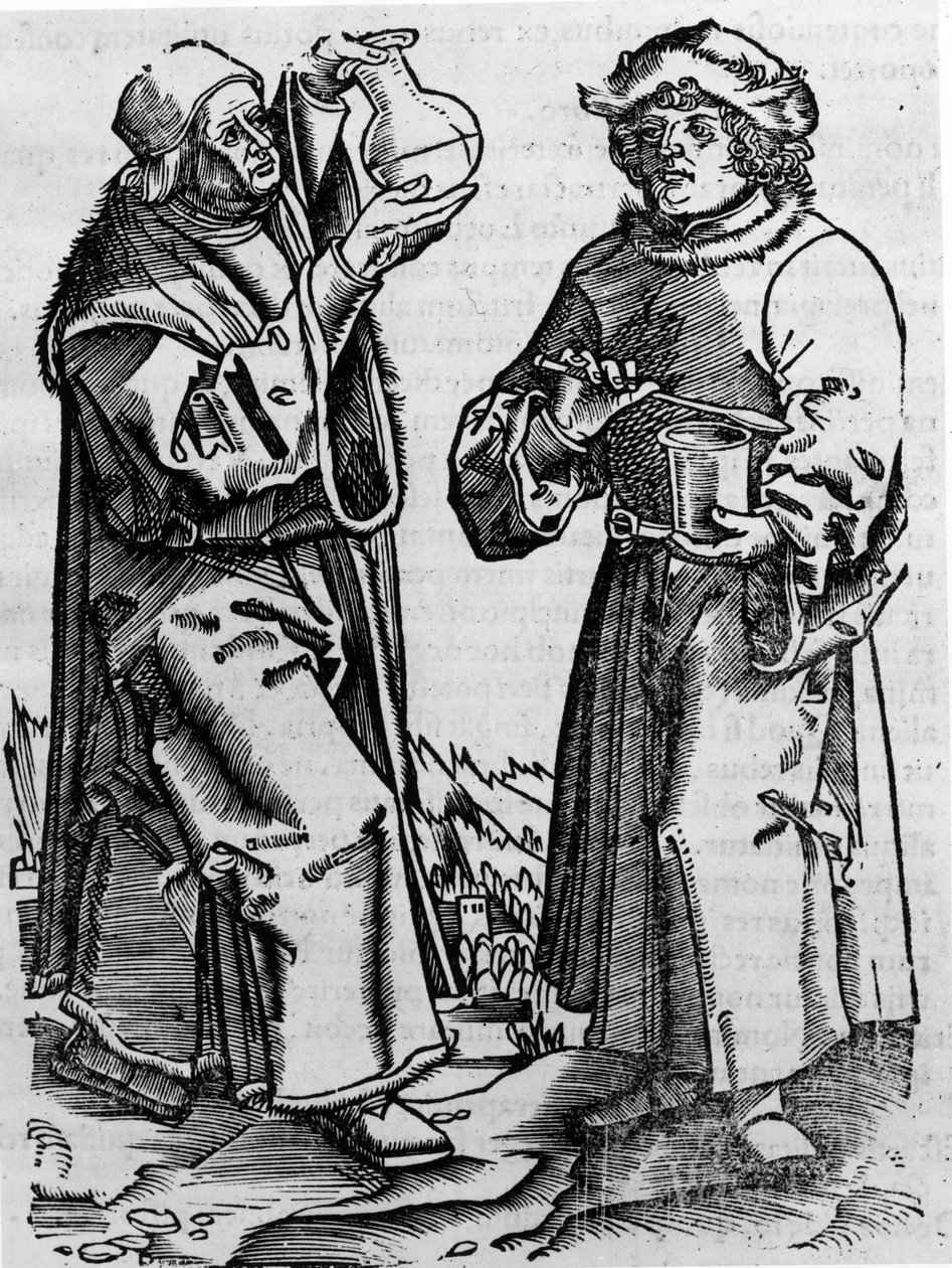 Apothicaire (pharmacien), dans « Onoma Etikon Midicinae » - Unknown artist