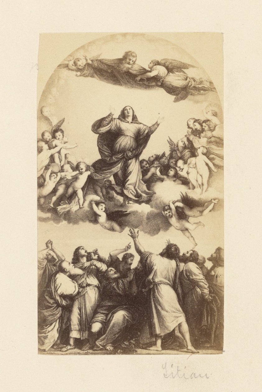 [Assomption de la Vierge" par Titien] - Unknown artist