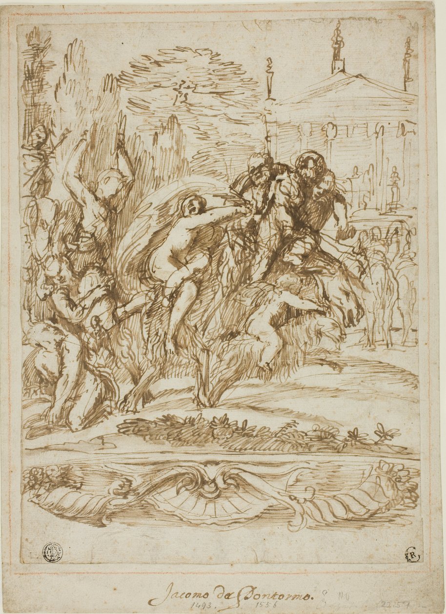 Scène de bacchanale - Unknown artist