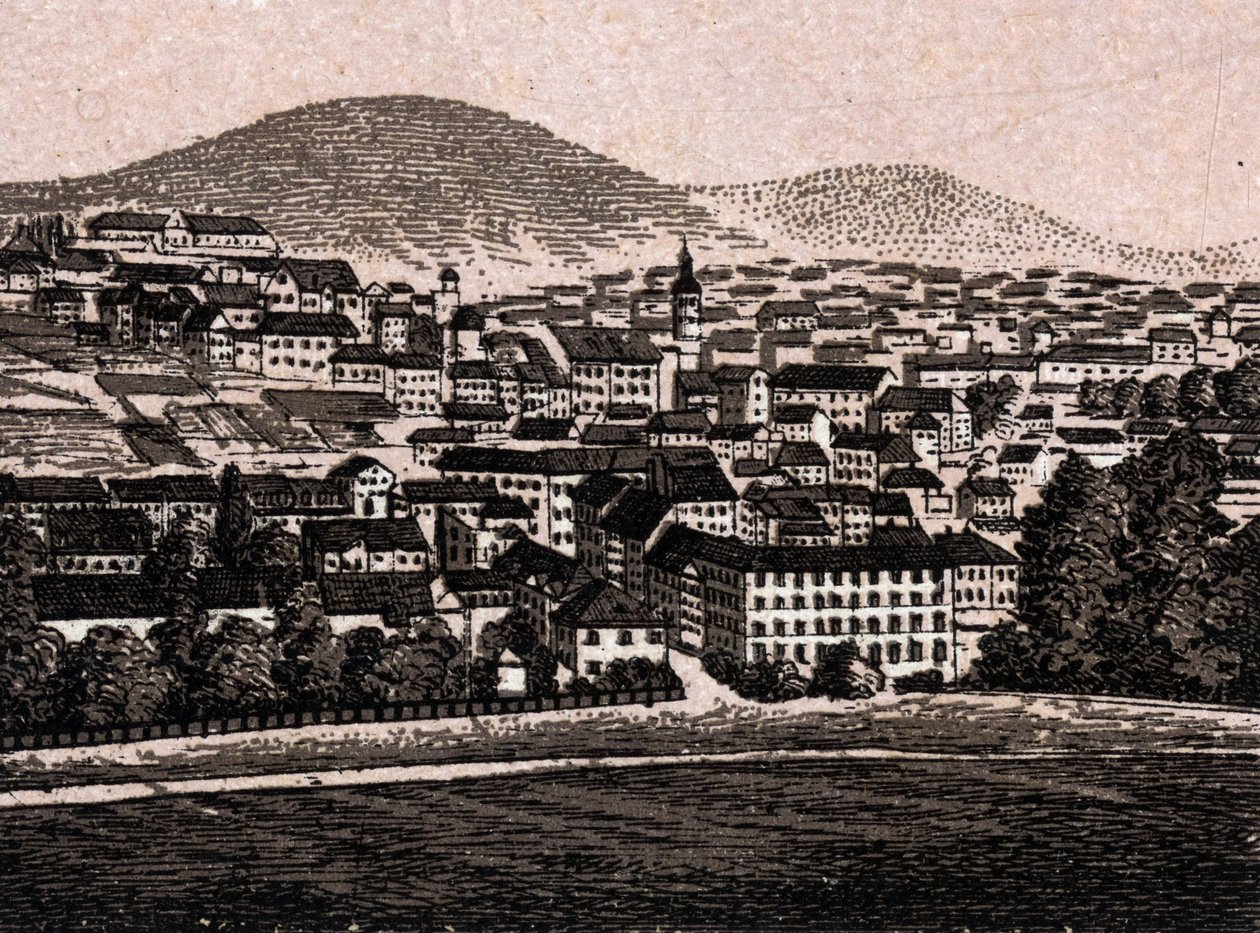 Baden-Baden, Allemagne : vue générale de la ville - Unknown artist