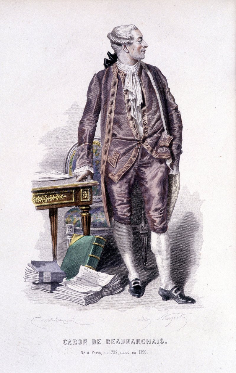 Baron de Beaumarchais (1732/1799) - Unknown artist