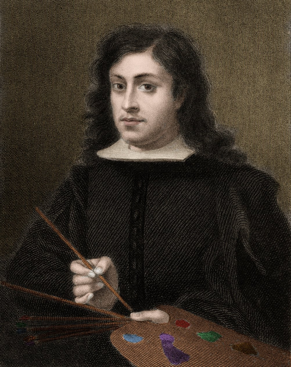 Bartolomé Esteban Murillo c1618-1682 - gravure - 19ème siècle - Unknown artist
