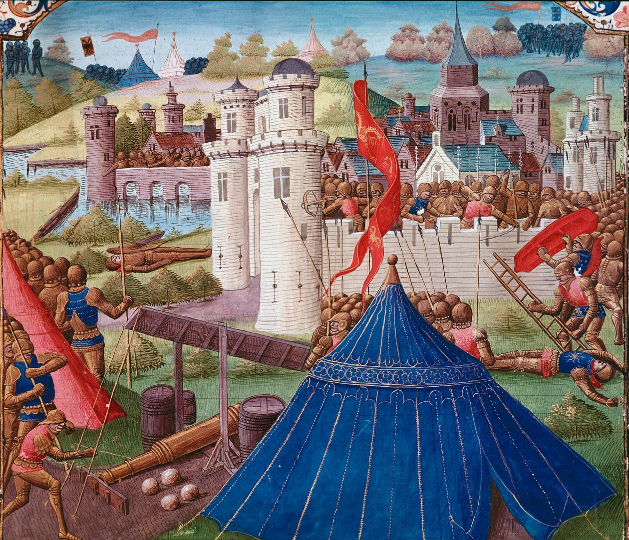 Scène de bataille à Carthage - Unknown artist