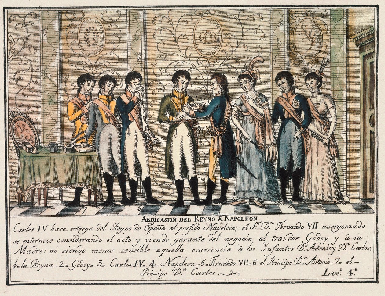 Entrevue de Bayonne en 1808 suite à l