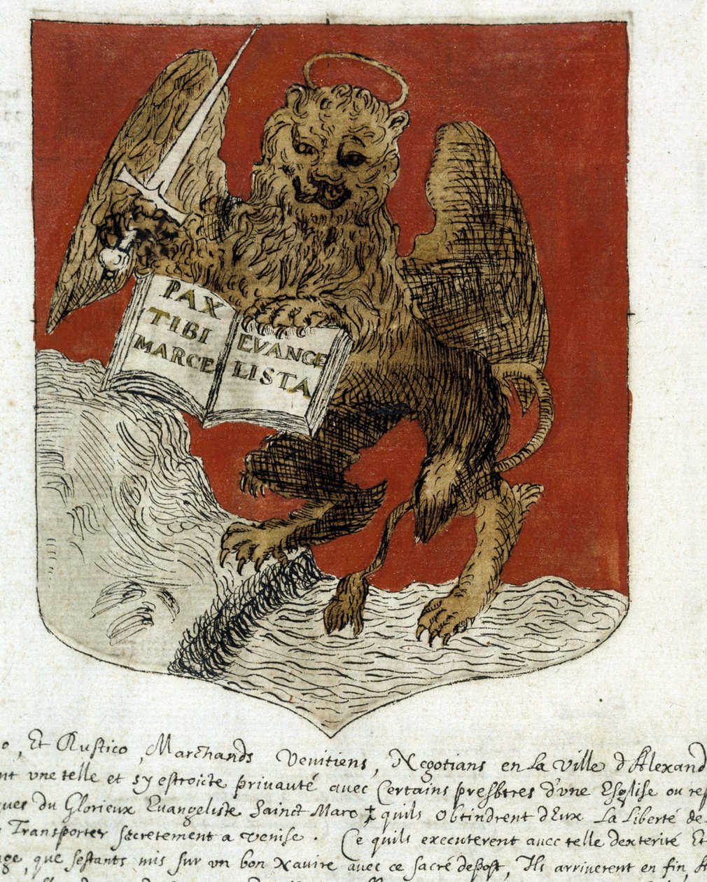 Blason de la "République de Venise". sd. 19e siècle - Unknown artist