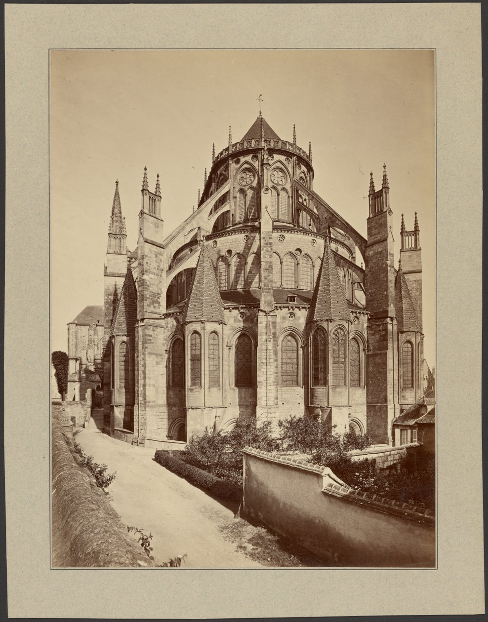 [Cathédrale de Bourges, abside] - Unknown artist
