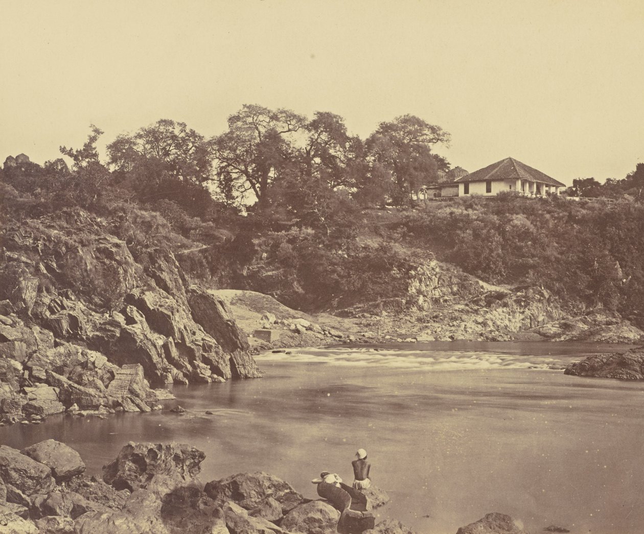 Bungalow à Marble Rocks. Nerbudda - Unknown artist