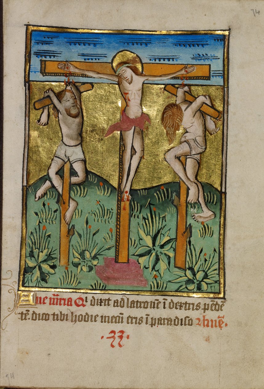 Le Christ crucifié entre les deux voleurs - Unknown artist