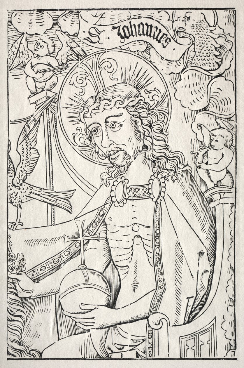 Christus en demi-figure - Unknown artist