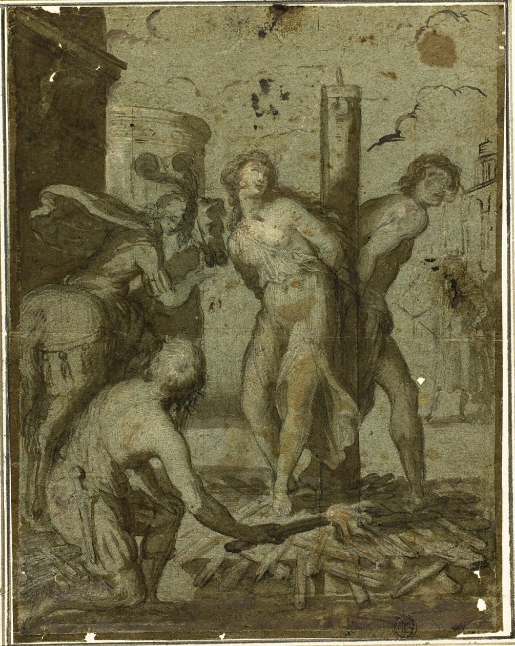 Clorinda sauve Olindo et Sophronia - Unknown artist