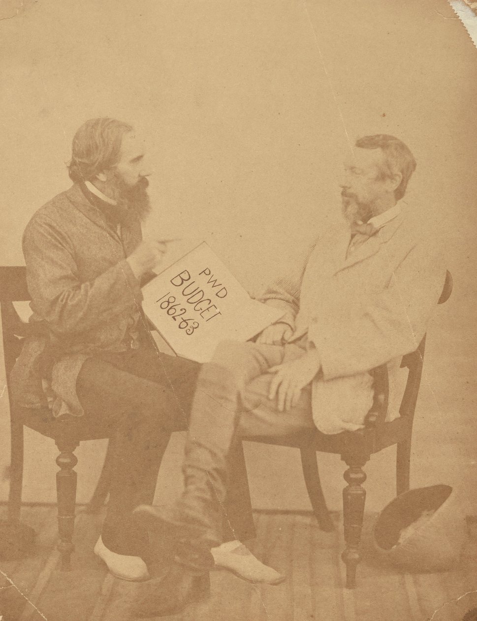 Colonel Yule et Sir G. Yule - Unknown artist